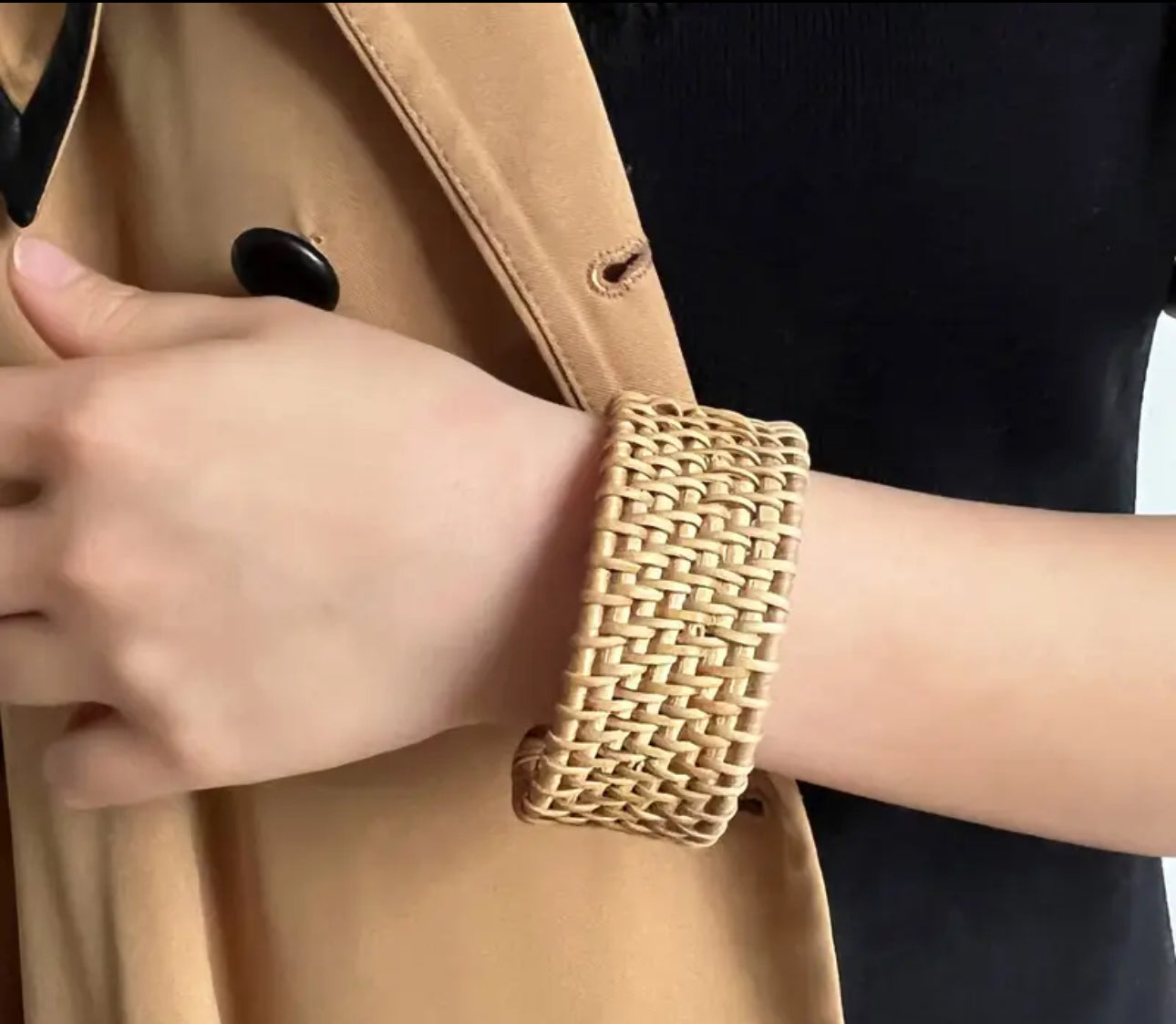 Boho Woven Cuff