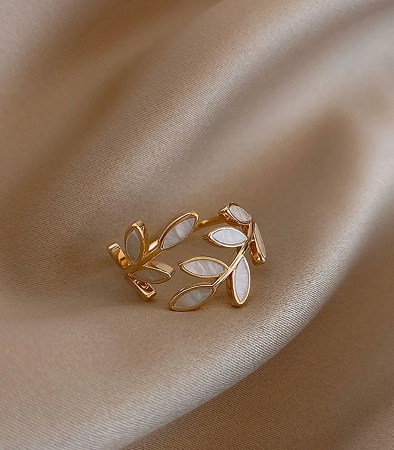 Leaf Cuff Ring